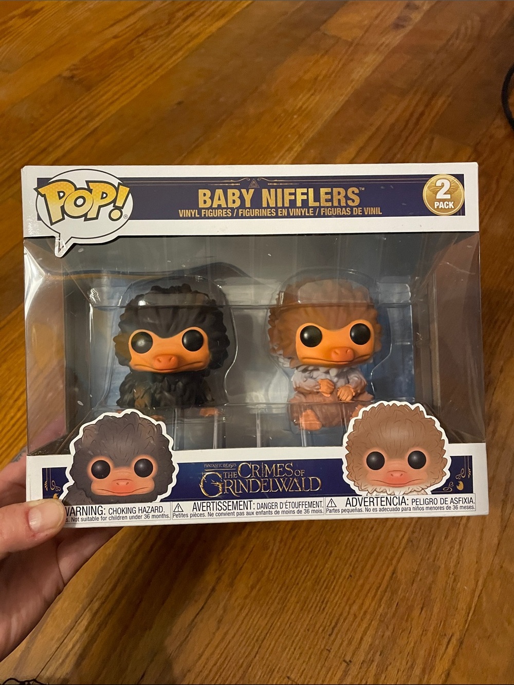 Baby Niffler Funko Pop set Fantastic Beasts. Harry Potter.